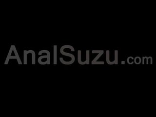 Deep asian anal sex clip show in the hotel room